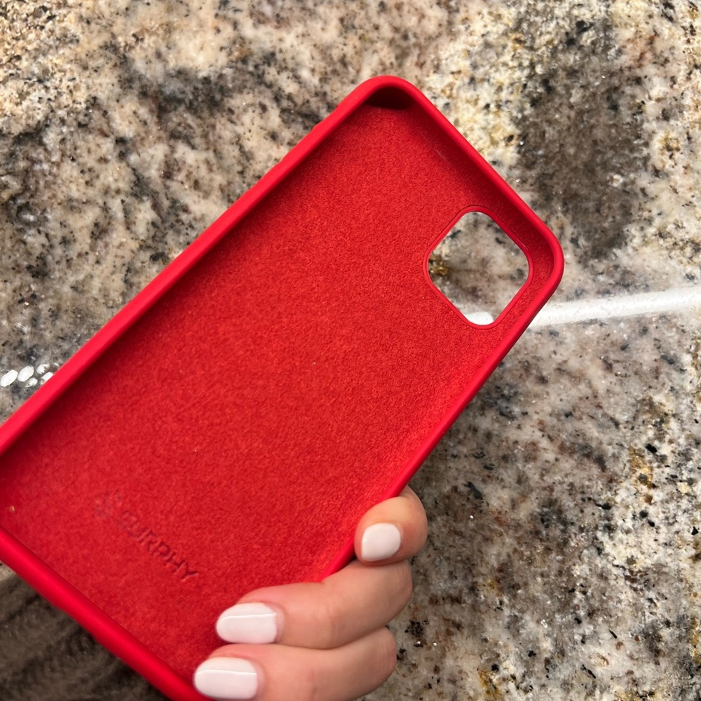 Red Phone Case by